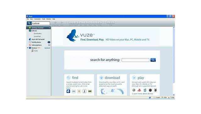 Vuze (Windows) software [azureus]